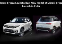 Maruti Brezza Launch 2022